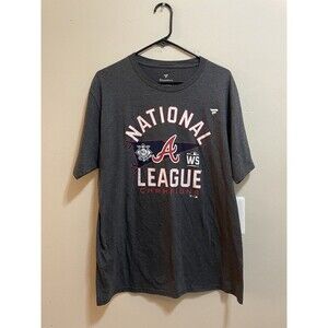 Atlanta Braves 2021 World Series League Champions Large T-Shirt MLB NEW